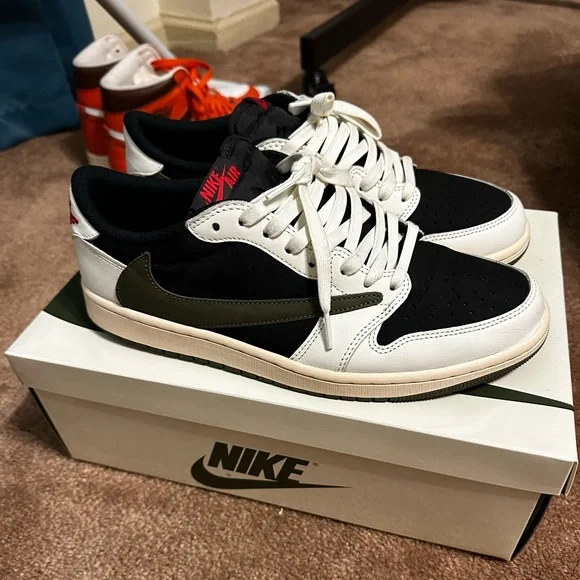 NIKE ×Travis Scott WMNS AIR JORDAN 1 Jordan 1 Retro Low OG SP Travis Scott Canary (Women's